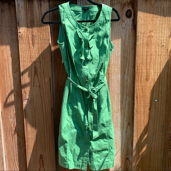 Green 70s Dress - Picture 1 of 4